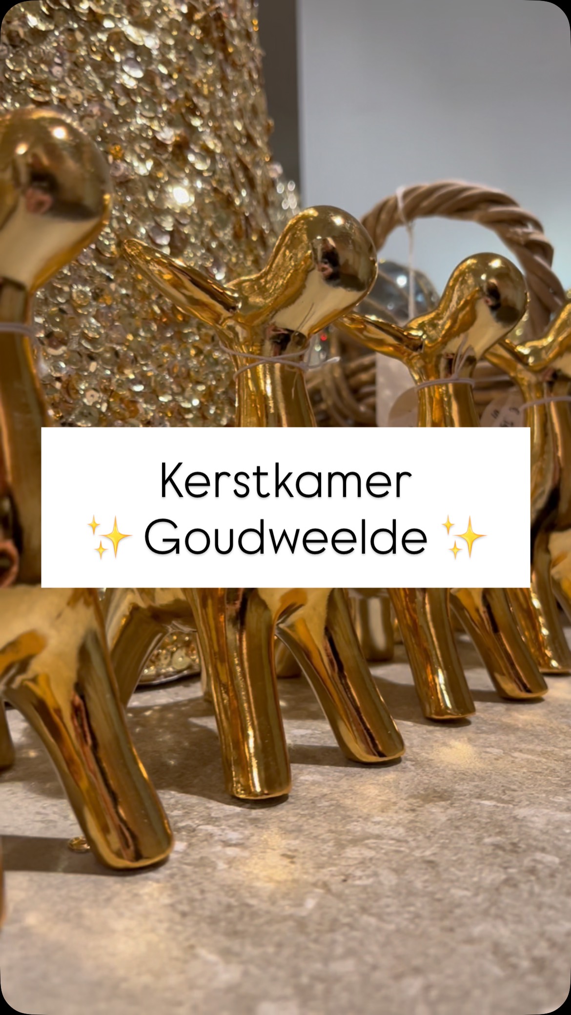 🔓De zesde kamer is ontgrendeld! 
Welkom in de Goudweelde, waar Kerst schittert in pure elegantie! ✨
#houseandgardenwetteren #kerst #decoratie #gold #interieur